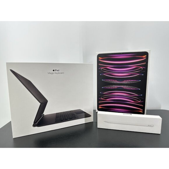Apple iPad Kit Pro 1TB 12.9-inch 6th Gen A2436 Wi-Fi 12.9 in - Space Grey - Picture 2 of 16